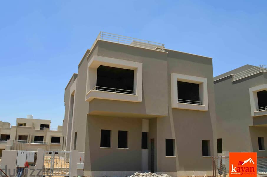 TOWNHOUSE كورنرللبيع باميز لوكيشن ف بالم هيلز قطاميه PK2 GOLDEN SQUARE 16