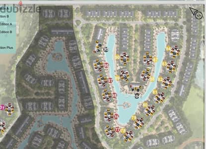 شقه 125م باقل توتال  Mountain View Icity October Lagoon