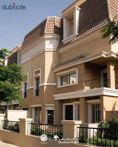 Villa for sale 5 rooms on Suez Road in Sarai New Cairo in installments