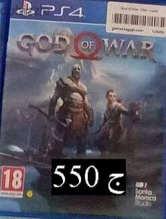 لعبة جود اوف وار - god of war حاله ممتازة