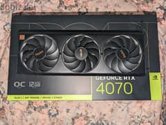 RTX 4070 ASUS PROART