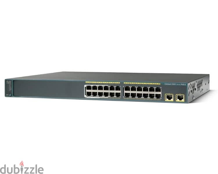 Switch Cisco Catalyst 2960 24 port Managed 0