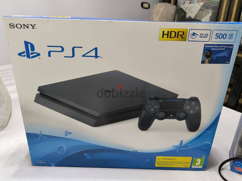 Playstation 4 Slim 500 GB with 4 Games 6