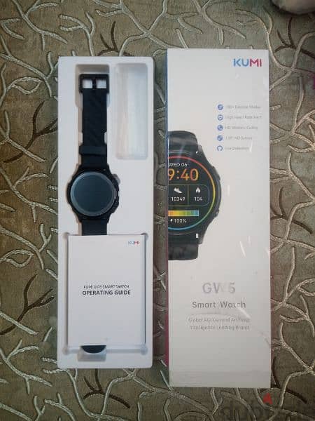 kumi gw5 smart watch 3