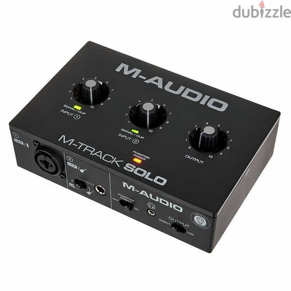 كارت صوت ام اوديو M-Audio M-Track Solo USB Audio Interface 1