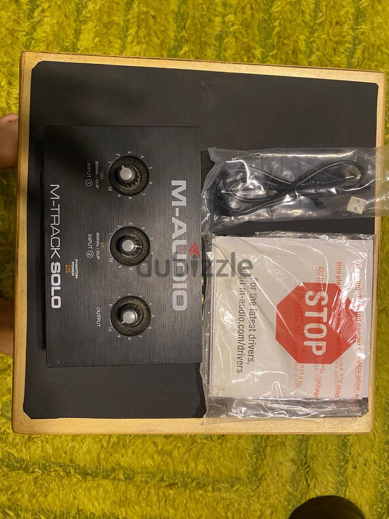 كارت صوت ام اوديو M-Audio M-Track Solo USB Audio Interface 6