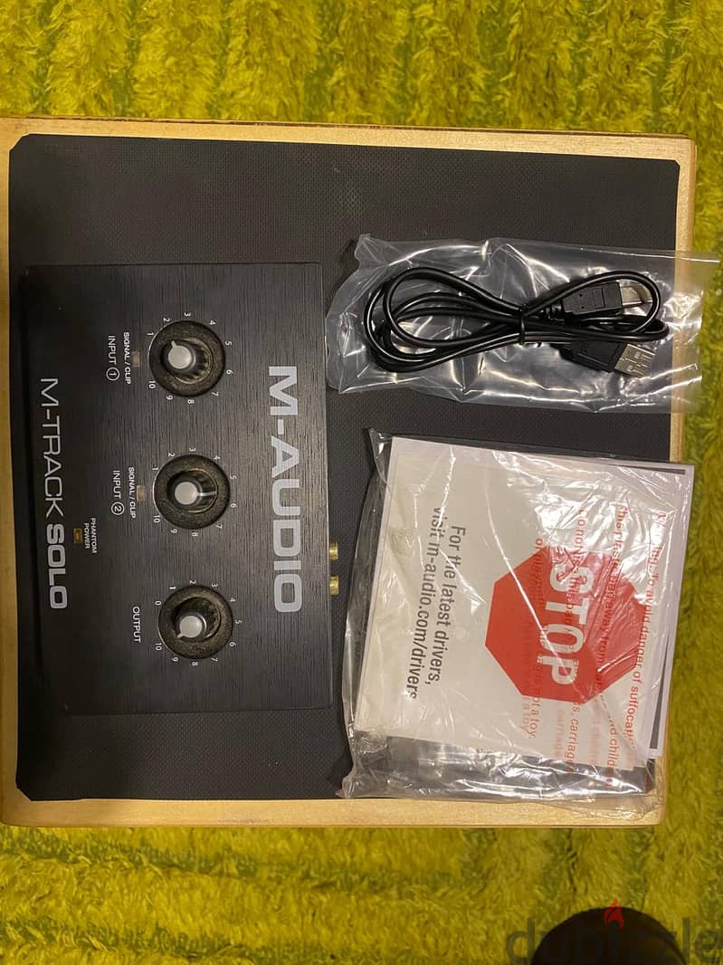 كارت صوت ام اوديو M-Audio M-Track Solo USB Audio Interface 7