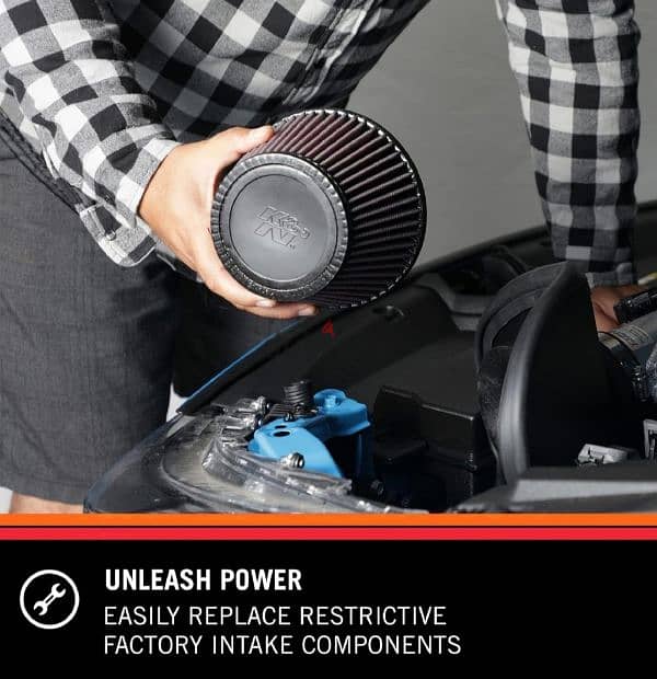 New K&N original air filter 4