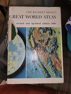 1968 world atlas