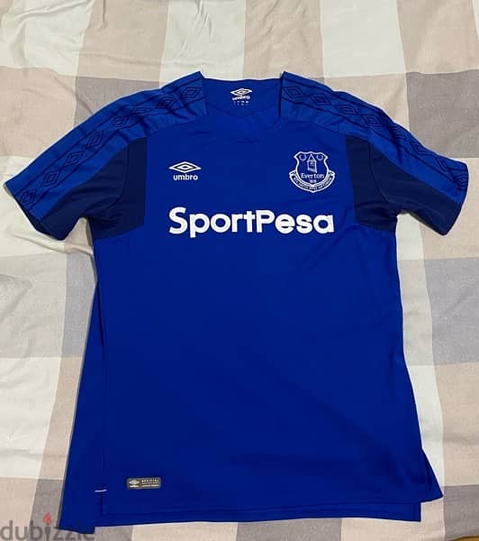 Original Everton Home Shirt 17/18 - Large 2