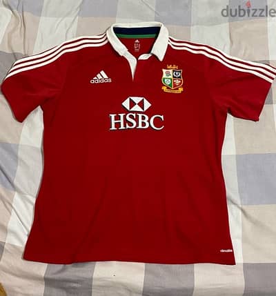 original british irish lions rugby shirt - XXL