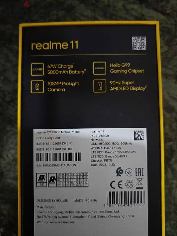 realme 11 للبدل ب Xsmax 1