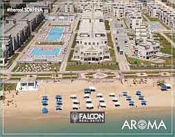 Chalet for sale on the sea with a 35% discount in the beaches of Ain Sokhna, 90 meters, ultra super luxury, with air conditioning 6