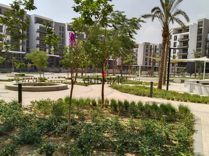 ground floor apartment for rent in cairo festival city with AC's and kitchen -  landscape  view - prim location 0