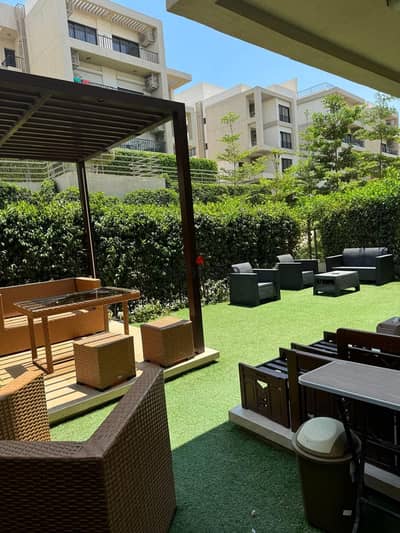 Ground floor apartment for sale with garden (kitchen + air conditioning) in Fifth Square Al Marasem Compound / ( Fifth Settlement - New Cairo )