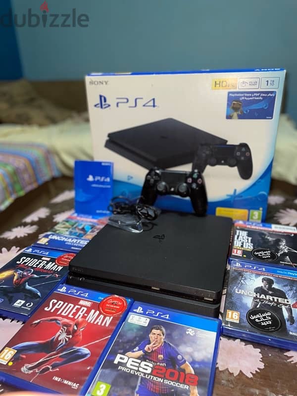 PlayStation 4 slim 1Tb like new 2