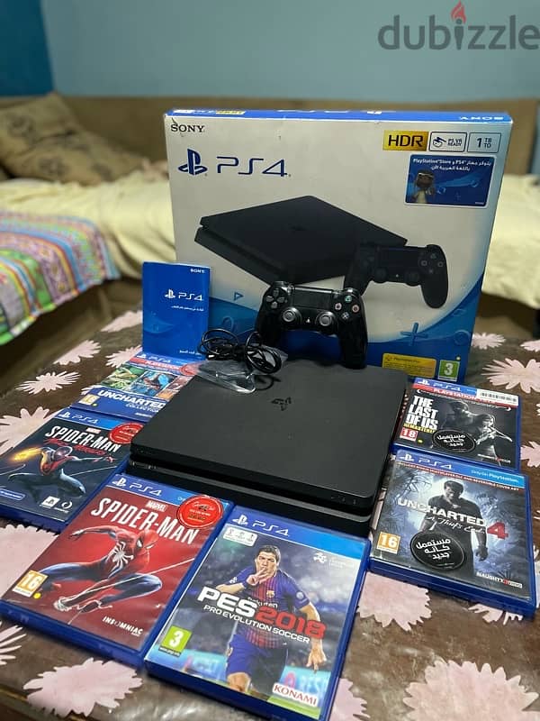 PlayStation 4 slim 1Tb like new 5