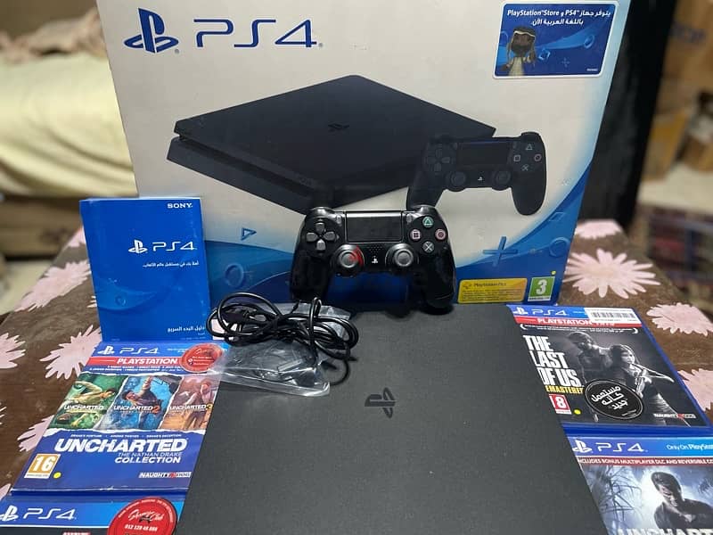 PlayStation 4 slim 1Tb like new 6