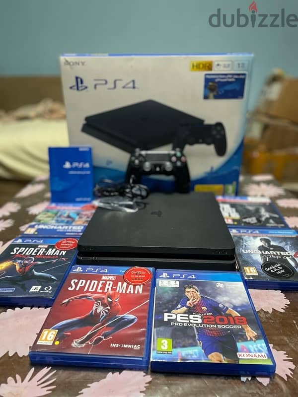 PlayStation 4 slim 1Tb like new 8