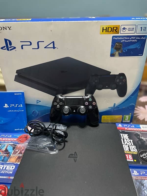 PlayStation 4 slim 1Tb like new 10