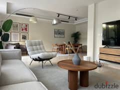 Fully furnished apartment for rent with private garden 3 bedrooms - prime location - cfc