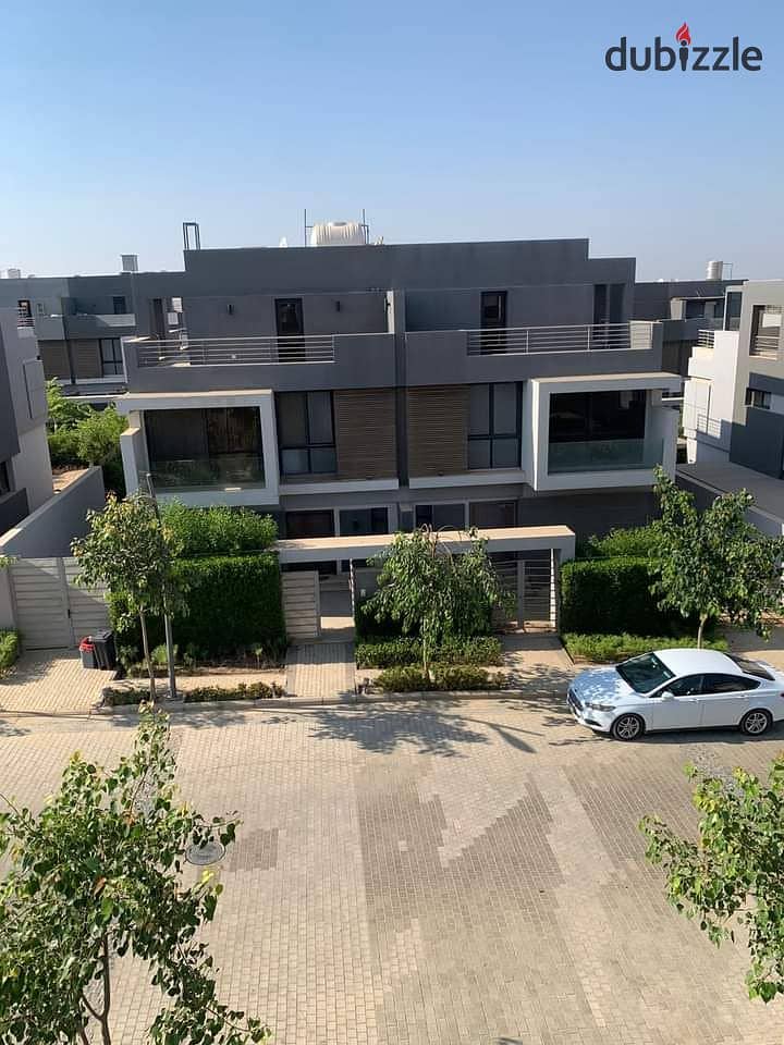 Twin house for sale in Patio Zahraa Compound, next to Al Rabwa Compound on Al Nahda Street and next to Al Ahly Club, Sheikh Zayed 0