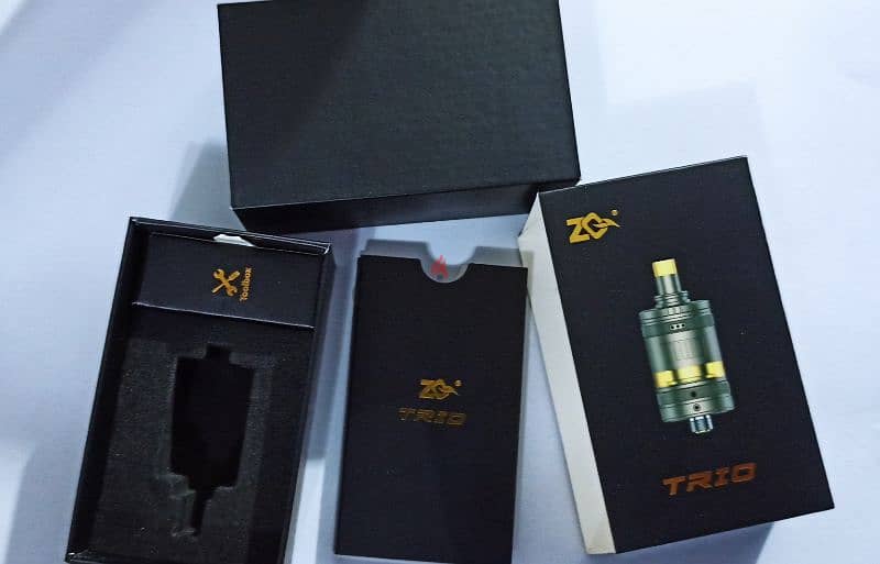 tank trio mtl rta + iqos ILUMA تانك تريو 1