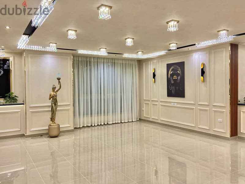 Luxury finished apartment for sale  location maadi (one katameya 6