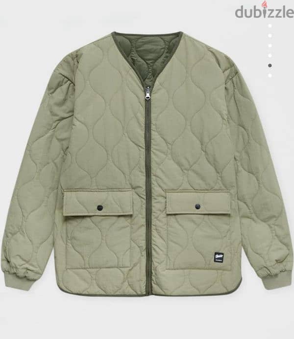 jacket pull and bear orginal double face 2