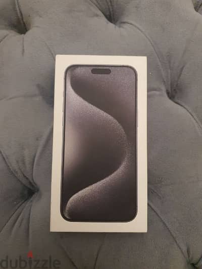 Iphone 15 ProMax 256 BLACK sealed