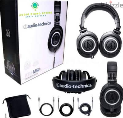 هيدفون اديو تكنيكا Audio-Technica ATH-M50x Professional Studio