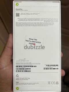 Iphone 16 Plus (128GB) 5G - Black - New - نسخه شرق اوسط- Sealed متبرشم