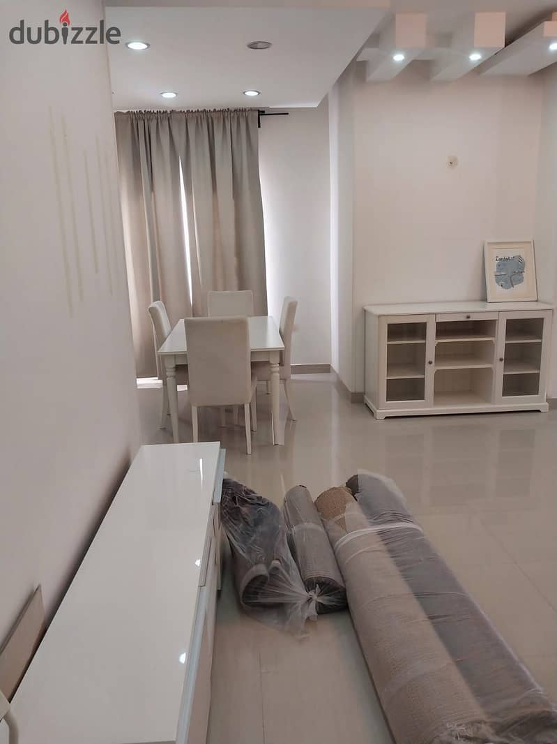 Furnished apartment for rent in Zizinia South Investors District in Fifth Settlement 3