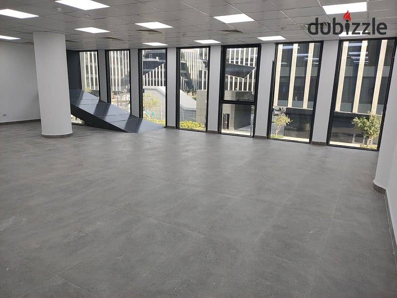 Office fully finished 147 sqm for rent in Sodic Eastown (EDNC)  with prime location 2