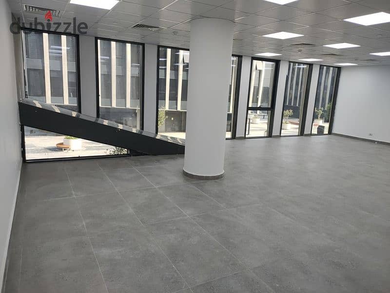 Office fully finished 147 sqm for rent in Sodic Eastown (EDNC)  with prime location 3