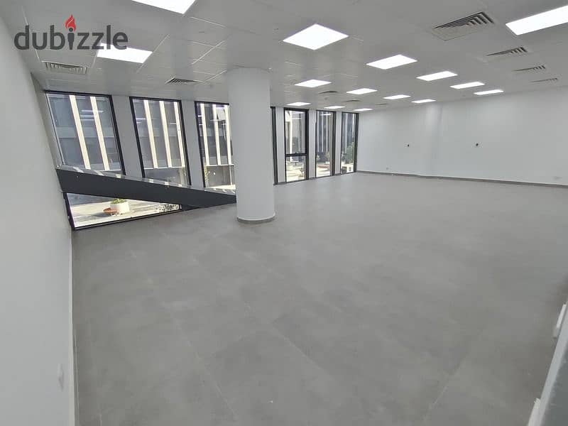 Office fully finished 147 sqm for rent in Sodic Eastown (EDNC)  with prime location 8