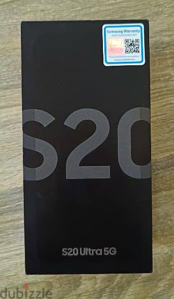 Samsung S20 Ultra 5G 16/512 نسخة الإمارات