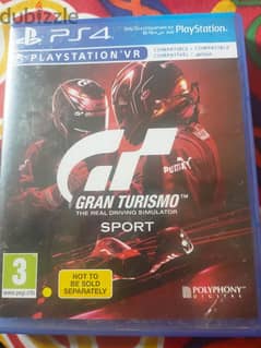 لعبة  gran turismo sport vr