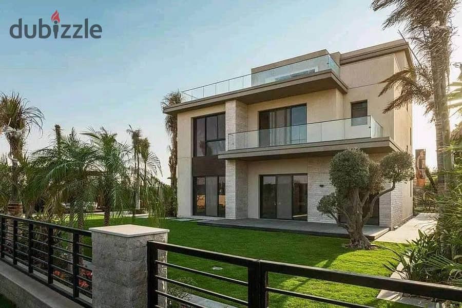 Villa for sale, ready to move | in The States, Sodic, next to Bell Compound by Emaar and Solana Aura, just minutes from Beverly Hills. 2