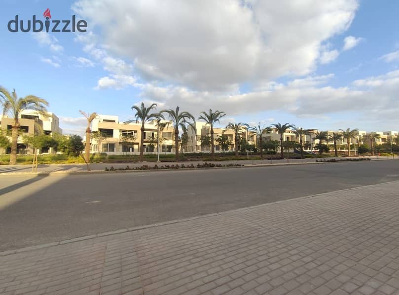 Ground Apartment For Sale  Fully Finished in Palm Hills New Cairo Compound 2