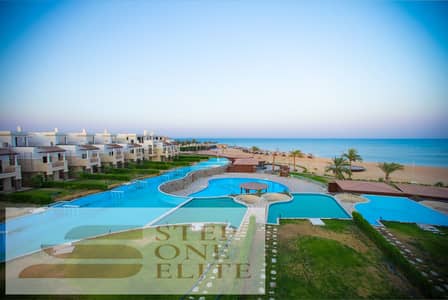 Chalet for sale, 110 sqm, sea view (lowest price) in BlueBlue, Ain Sokhna