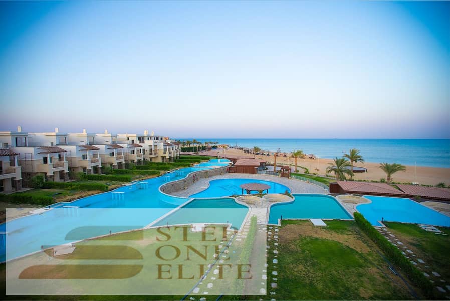 Chalet for sale, 110 sqm, sea view (lowest price) in BlueBlue, Ain Sokhna 0