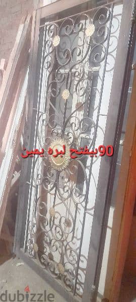 أبواب حديد حمايه باقل الأسعار المكان المنيب 01155934800 3