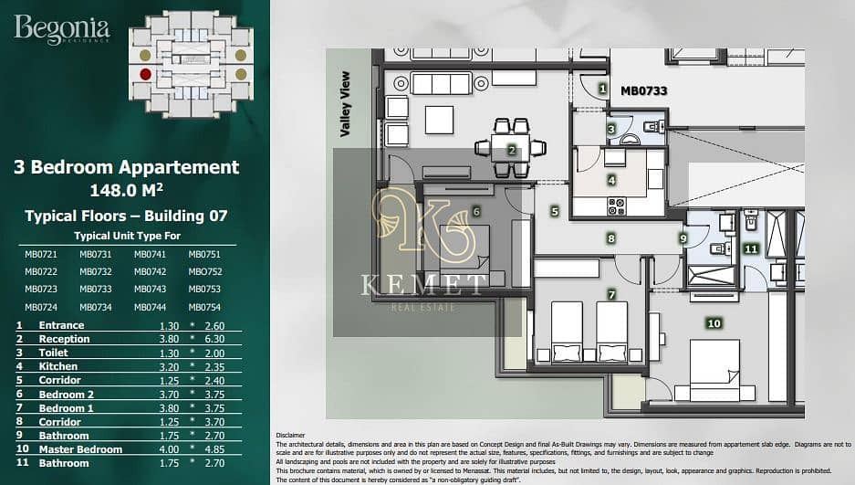 APARTMENT FOR SALE 148 SQ M COMPOUND  ELITE ALMOSTATHMREEN EL GANOPIA PRIME LOCATION NEW CAIRO 1