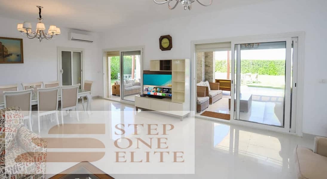 Chalet for sale, 3 rooms, with air conditioners, in Amwaj North Coast (lowest price) 6