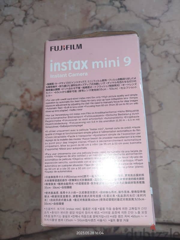 Instax mini 9 instant camera 1