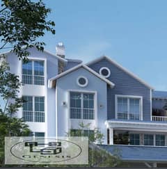 4BR I-Villa foe sale in ALIVA Mostakbal city direct on Lagoon 0