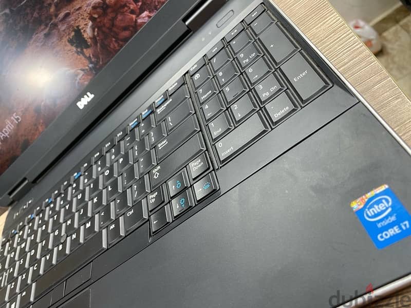 اى سيفن للكمبيوتر واللابتوب // DELL 6540 i7 MQ 8/500/amd 2 GB 4