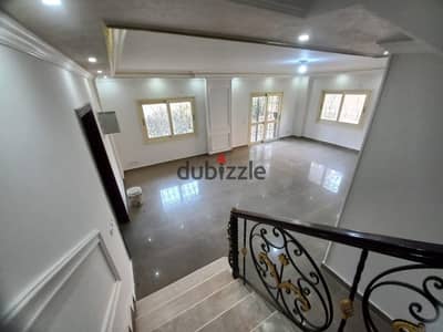 Duplex with garden For Rent in Khamil compound near to palm hills and new giza