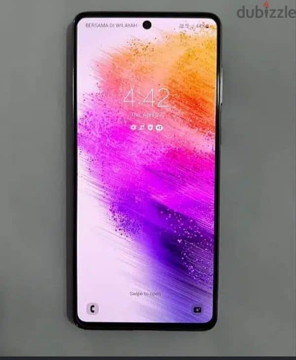 samsung  A73 5g بحاله ممتازه بكل حاجته 1